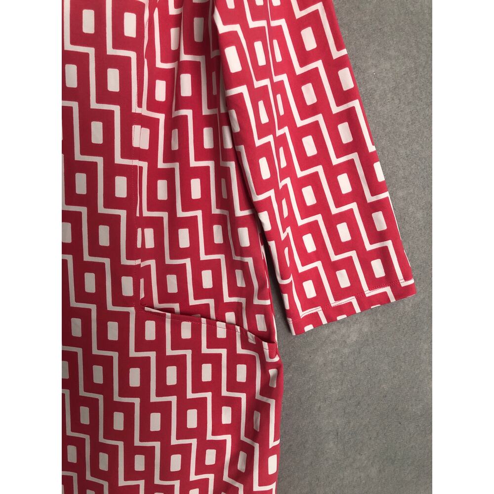 J. Mclaughlin Catalina Cloth Dress Catalyst Geo Women's XL NEW - Picture 3 of 8